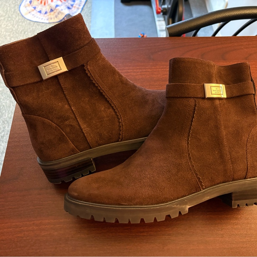 New Kate Spade Dani Lug Sole Boots